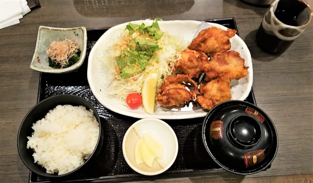 笠庵 唐揚げ定食